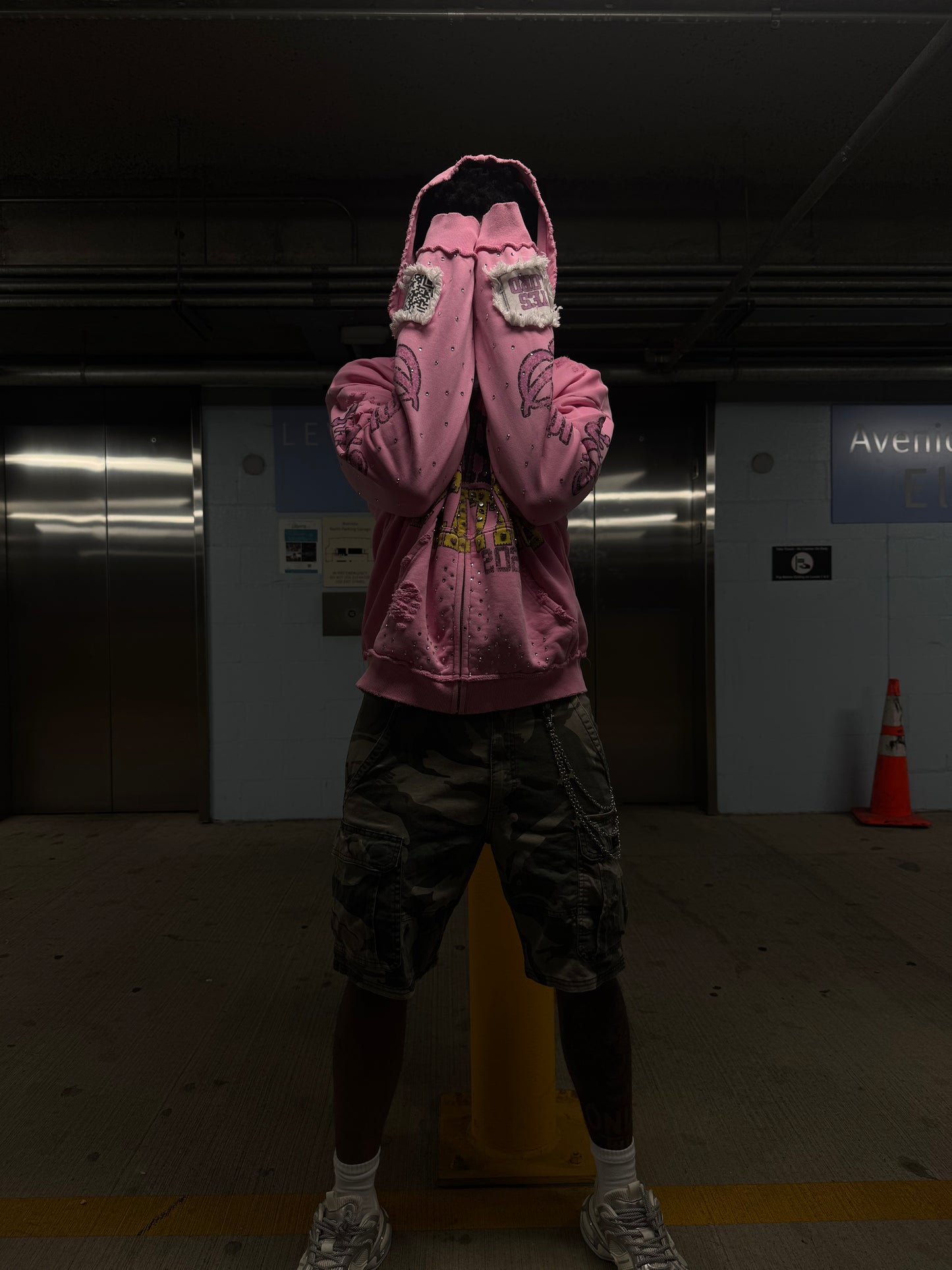 Pray First PINK Zip-up