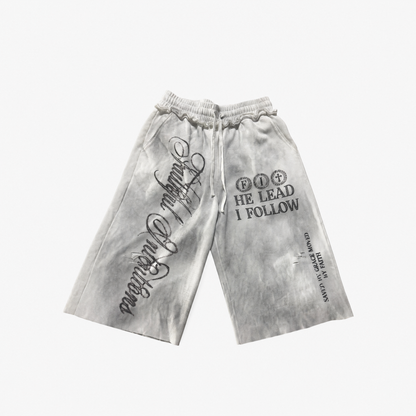 SAVED BY GRACE WAFFLE KNIT SHORTS