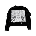 'Dear God' Rhinestone Tee
